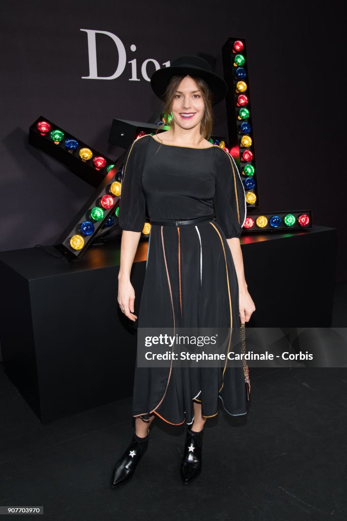 Dior Homme : Front Row - Paris Fashion Week - Menswear Fall Winter 2018/2019