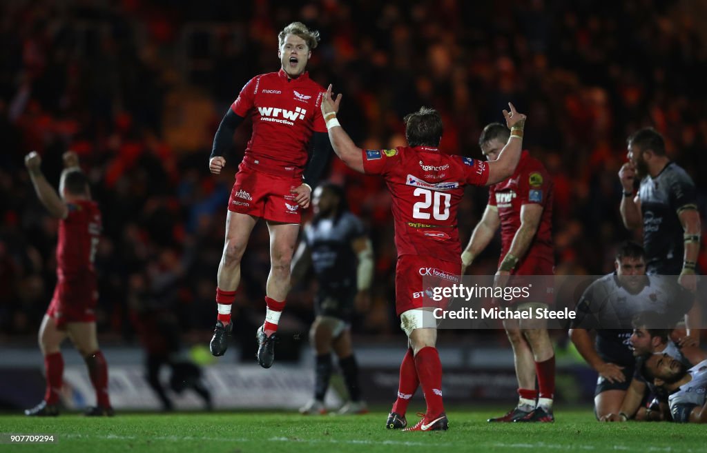 Scarlets v RC Toulon -  Champions Cup
