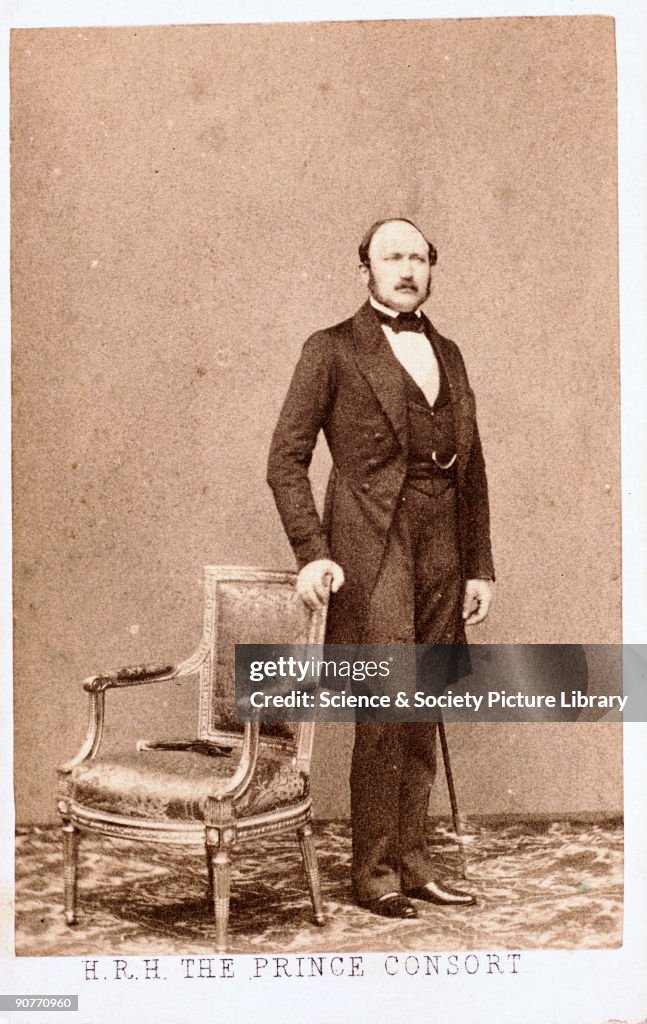 Prince Albert, Consort of Queen Victoria, c 1860.