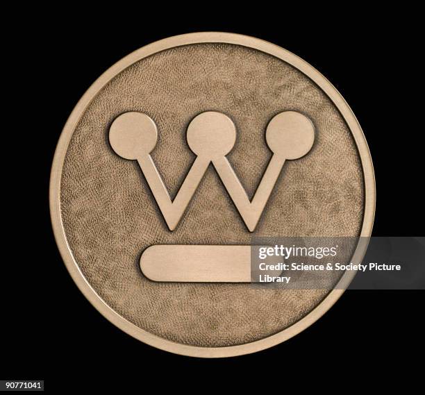 Medal commemorating the inauguration of the �Sizewell B' nuclear power station. The design shows a stylised letter W , the Westinghouse Electric...