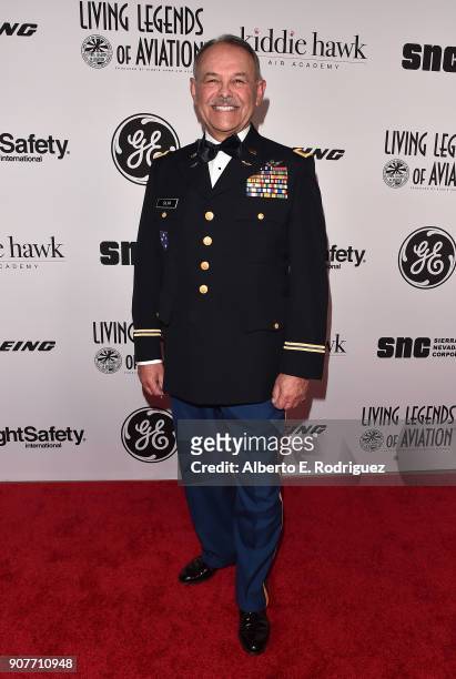 Mike Silva attends the 15th Annual Living Legends of Aviation Awards at the Beverly Hilton Hotel on January 19, 2018 in Beverly Hills, California.