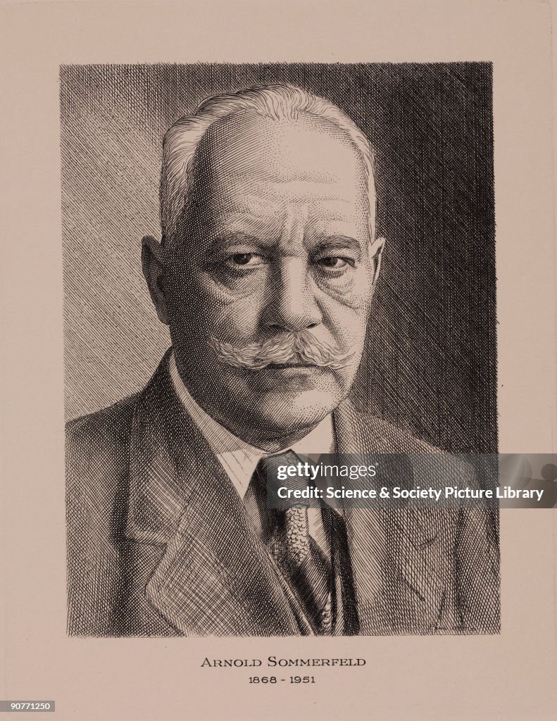 Arnold Sommerfeld, German physicist, c 1930.