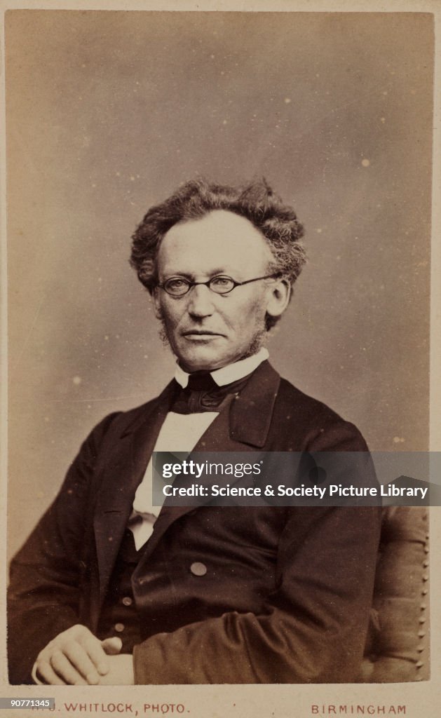Jon Iapetus Smith Steenstrup, Norwegian zoologist, c 1870s.