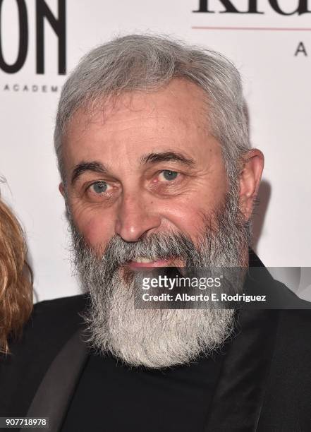 Recording artist Aaron Tippin attends the 15th Annual Living Legends of Aviation Awards at the Beverly Hilton Hotel on January 19, 2018 in Beverly...