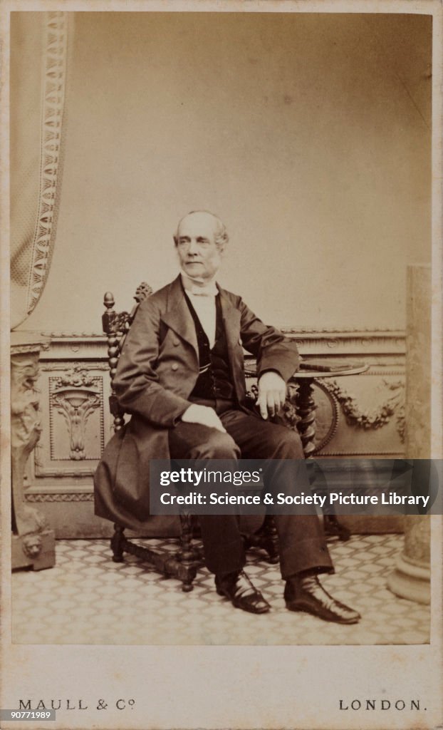 William Lassell, English astronomer, c 1866-1879.