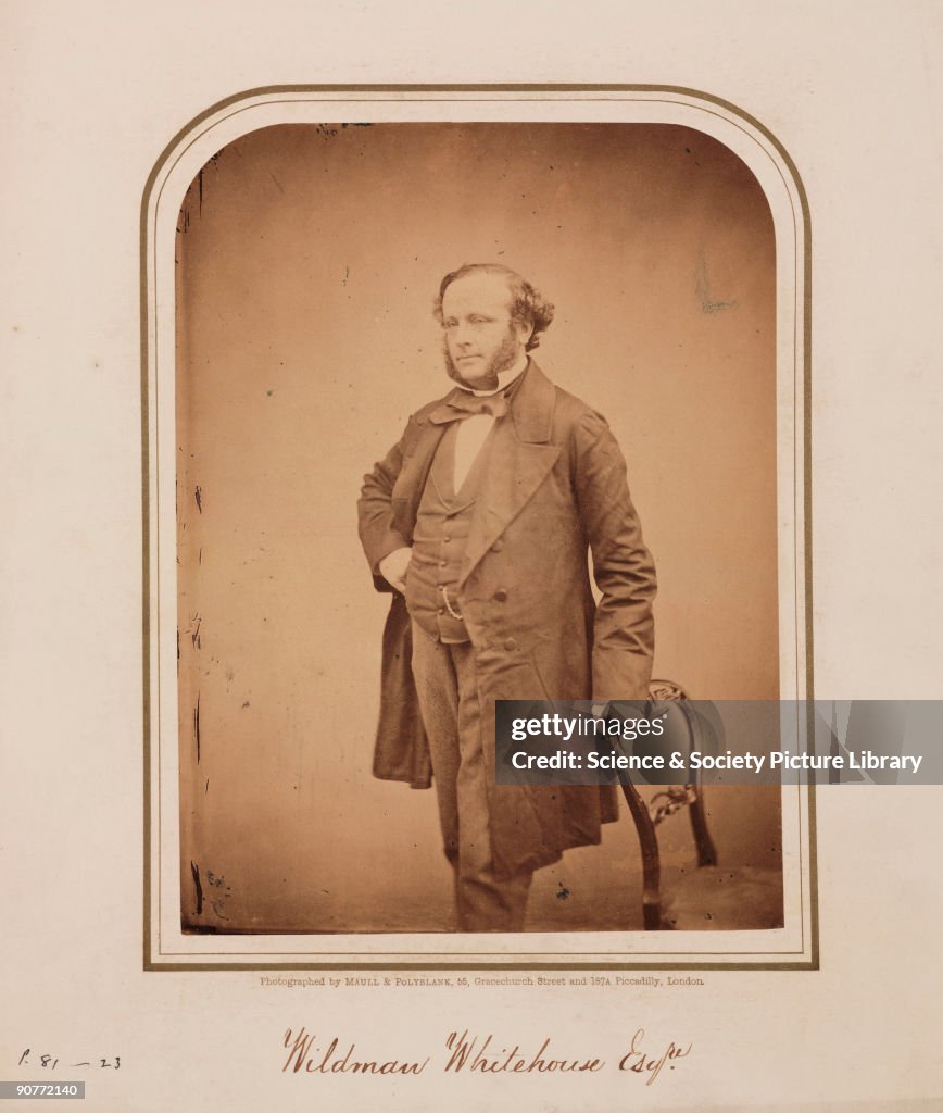 Edward Orange Wildman Whitehouse, English electrician, 1854-1866.