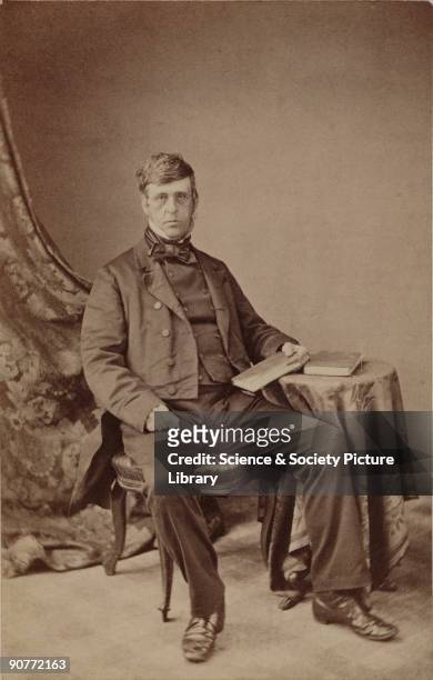 Carte de visite photograph by Webster of John Ralfs . Ralfs was trained as a surgeon, but gave up his career in 1837 to concentrate on botany. He was...