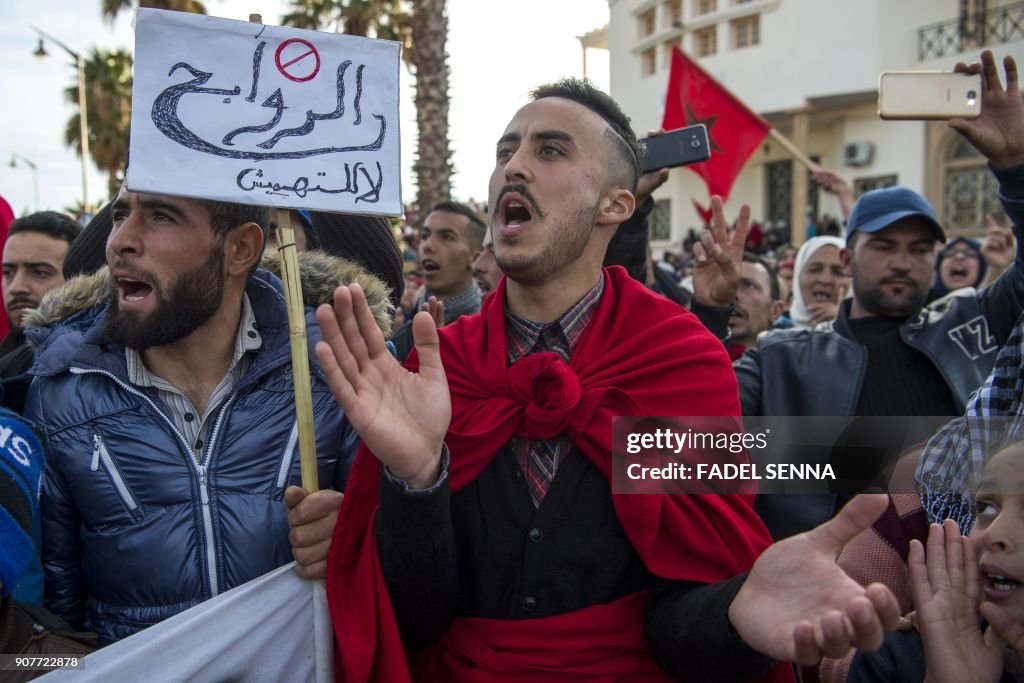 MOROCCO-SOCIAL-DEMO