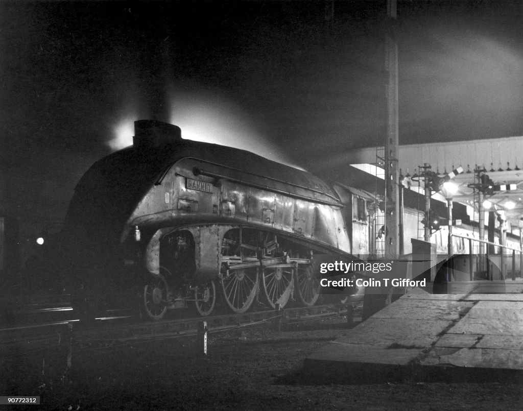 ?Gannet? locomotive at Retford, Nottinghamshire, October 1963.
