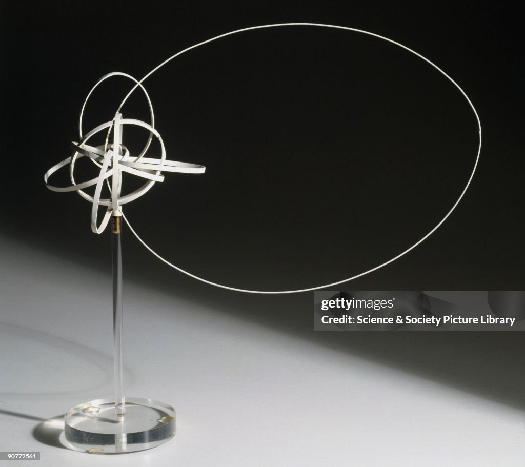 Sodium atom model, c 1912-1926.