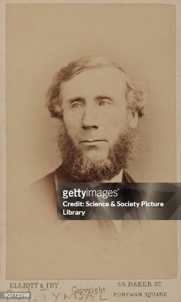 Carte de visite photograph by Elliot & Fry of Baker Street, London. Tyndall was a surveyor and civil engineer in Ireland. After a brief period as a...