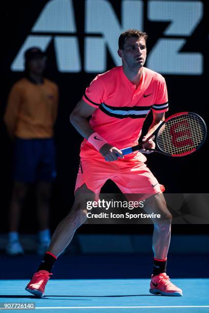 During day five match of the 2018 Australian Open on January 19, 2018 at Melbourne Park Tennis Centre Melbourne, Australia