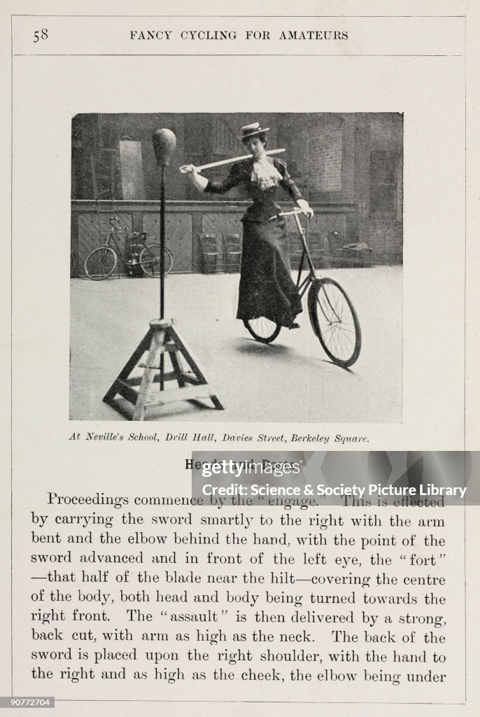�Heads and Posts�, trick cycling, 1901.