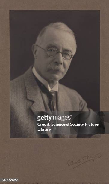 Photograph of Arthur George Perkin from a collection of 19 photographs relating to Sir William Henry Perkin , his relations, and the synthetic...