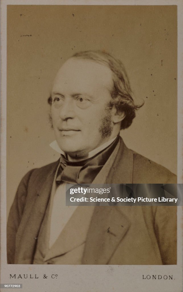 Jean Louis Agassiz, American naturalist and glaciologist, c 1850-1873.