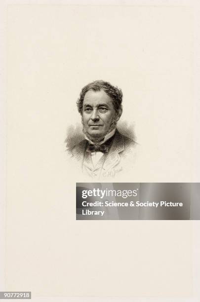 Engraving by C H Jeens of ROBERT WILHELM BUNSEN . Bunsen is widely considered one of the greatest experimental chemists of the 19th century. He was a...