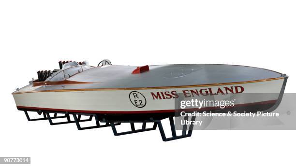 Miss England was built for Henry Segrave by the Power Boat Company of Hythe, Isle of Wight. PBC used a single Napier Lion engine and employed...