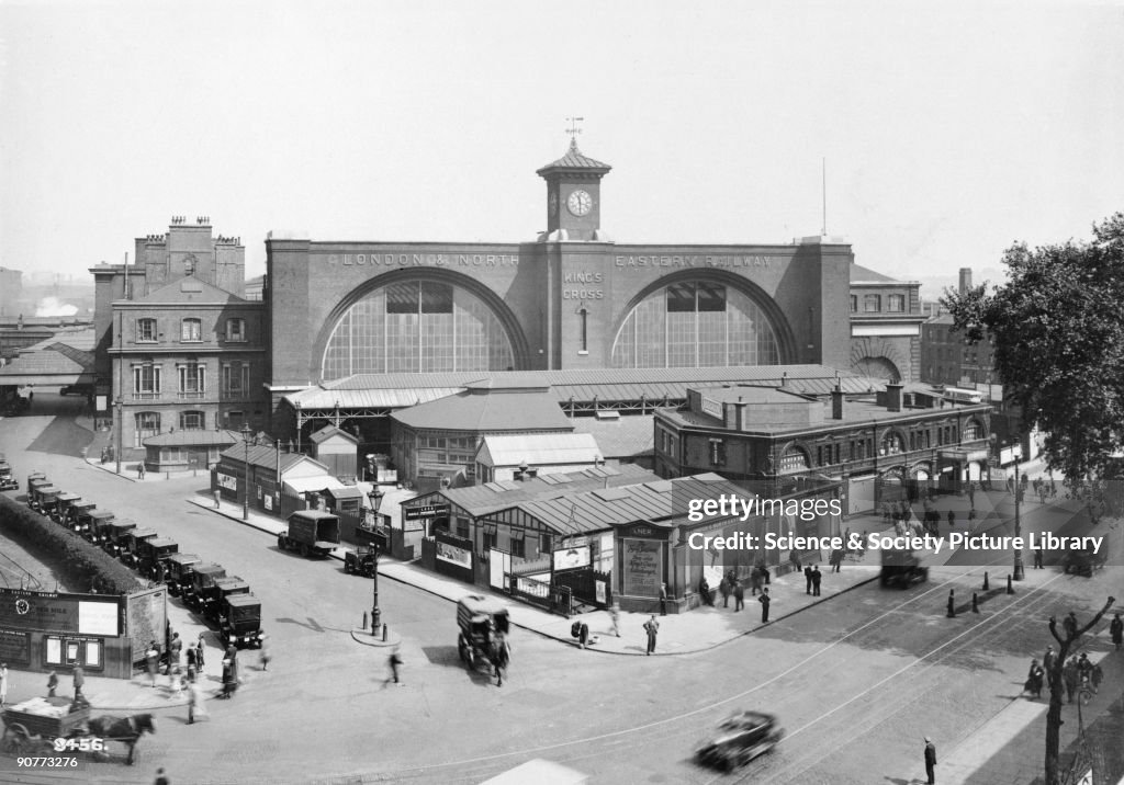Kings Cross station, c 1927.