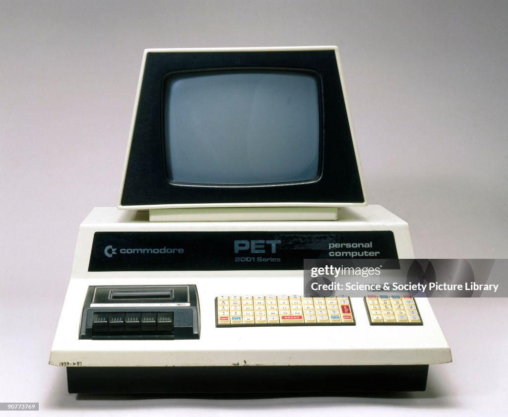 Commodore PET 2001-8-BS personal computer, 1977.
