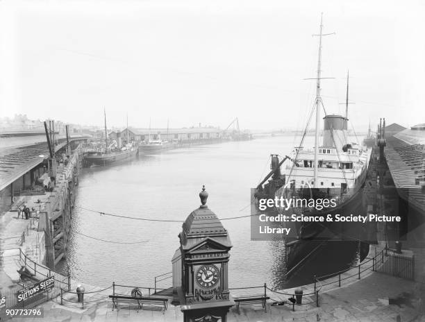 Part of Holyhead harbour was owned by the London, Midland & Scottish Railway. The route between Holyhead and Dublin was the main route from Britain...