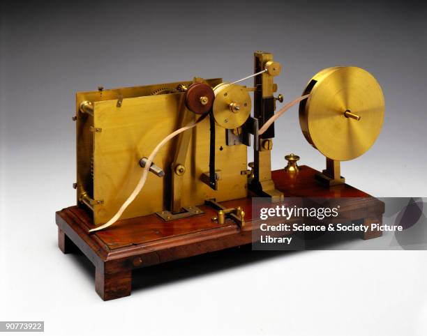 Devised by the Scottish clockmaker Alexander Bain , this chemical telegraph was the first system of electrical facsimile transmission, and was used...