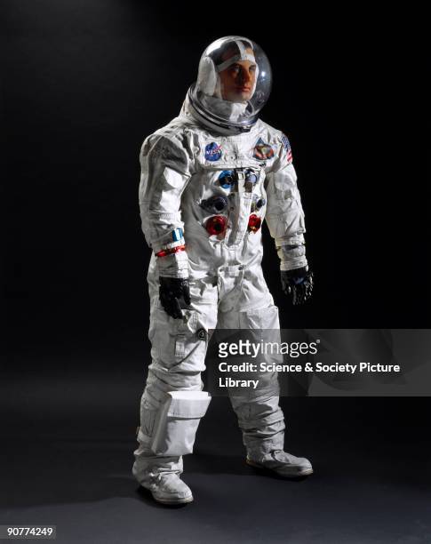 This spacesuit was worn by William Anders during the first manned flight round the Moon, the Apollo 8 mission at Christmas 1968. During the Moon...