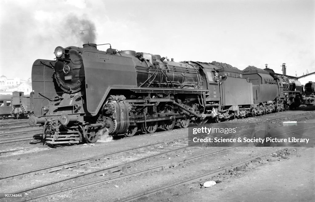 2s10 Train A 2-10-0 locomotive number 56089, by Patrick Ransome-Wallis. This ...