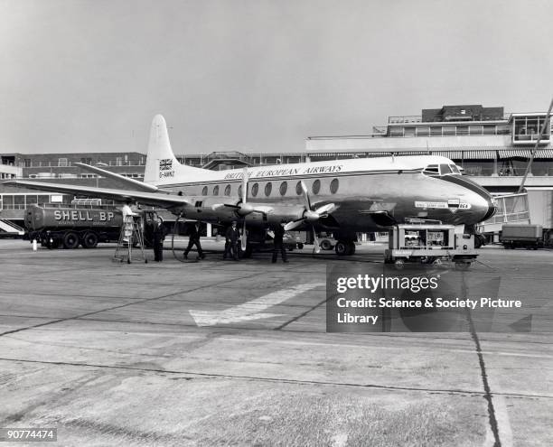 The Vickers Viscount was operated by British European Airways .