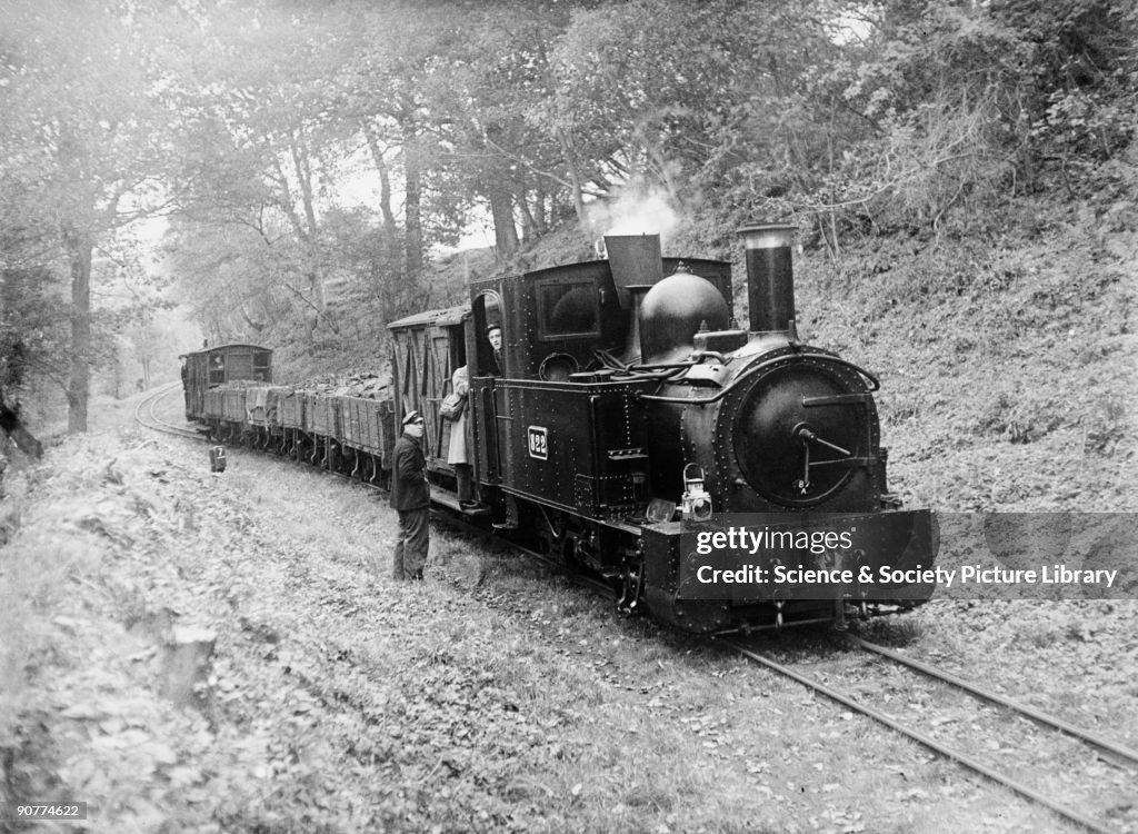 Narrow gauge railway, c 1950.