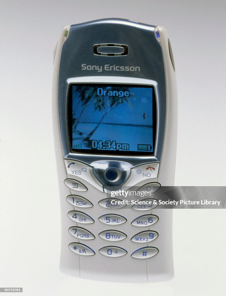 Sony Ericsson T68i mobile phone, 2002.