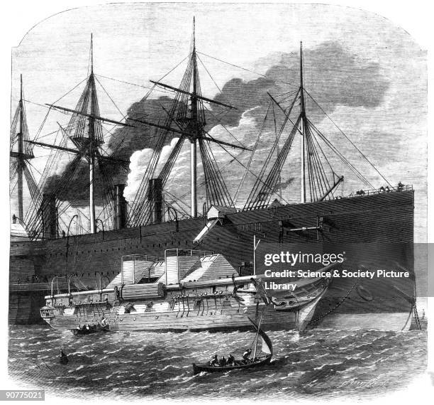 The third failed attempt to lay the Atlantic cable before final success in 1866 was begun on 23 July 1965. The cable was carefully loaded into the...