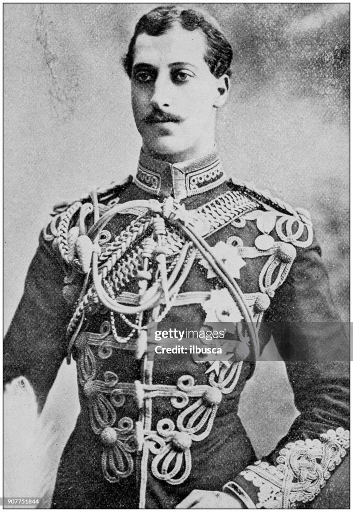 Antique photograph of people from the World: Prince Albert Victor