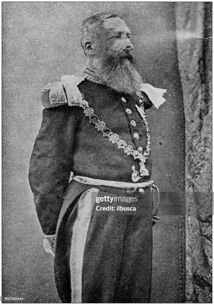 Fotografía antigua de la gente del mundo: el rey Leopoldo II, Bélgica