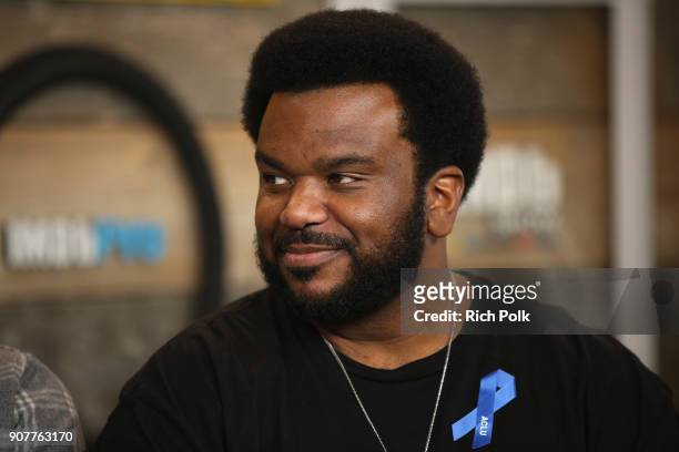 Actor Craig Robinson of 'An Evening With Beverly Luff Linn' attends The IMDb Studio and The IMDb Show on Location at The Sundance Film Festival on...