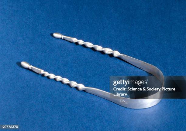 Tongue scrapers were a common instrument for oral hygiene, used to scrape a furred tongue caused by poor diet, too much alcohol and heavy smoking.