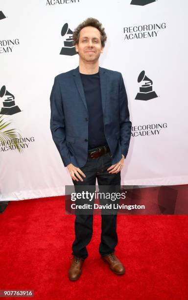 Composer Sean Kantrowitz attends the GRAMMY nominee reception honoring 60th Annual GRAMMY Awards nominees at Fig & Olive on January 20, 2018 in West...