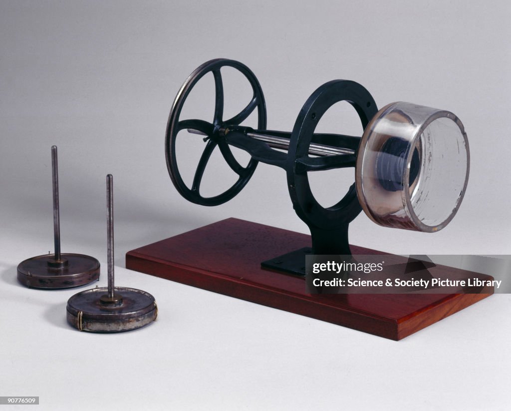 Equipment for spinning viscose rayon, 1901.