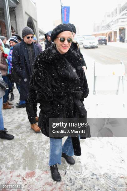 Actress Chloe Sevigny is seen at the 2018 Sundance Film Festival on January 20, 2018 in Park City, Utah.