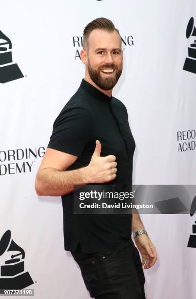 Director Brandon Bonfiglio attends the GRAMMY nominee reception honoring 60th Annual GRAMMY Awards nominees at Fig & Olive on January 20, 2018 in...