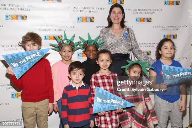 Diana DiMenna attend DiMenna Children's History Museum Family Benefit Party 2018 on January 20, 2018 in New York City.