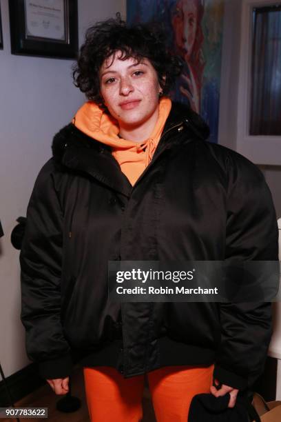 Actor Alia Shawkat attends the 2018 Creative Coalition Leading Women's Luncheon Presented By Aspiriant during Sunfance 2018 on January 20, 2018 in...