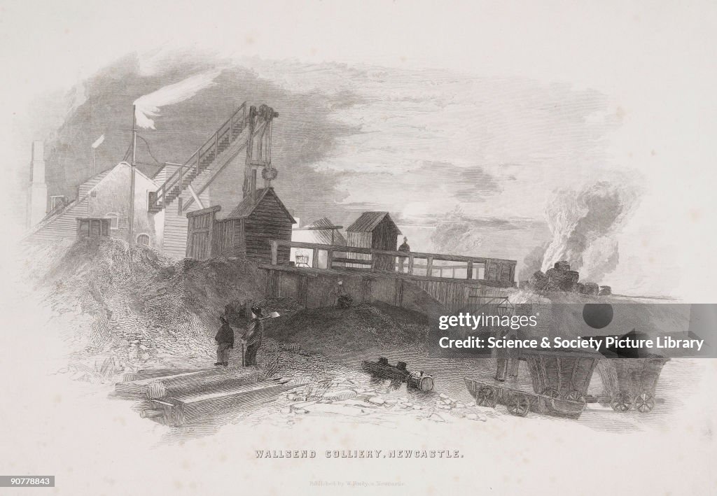 Wallsend Colliery, Newcastle Upon Tyne, 1844.