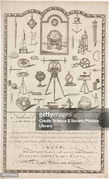 Nathaniel Hill operated as a globe maker and engraver in Chancery Lane, London. In addition to making and selling mathematical instruments his...