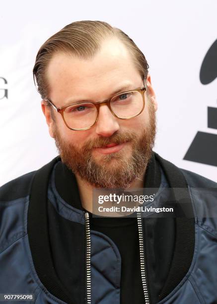 Andy Mitchell attends the GRAMMY nominee reception honoring 60th Annual GRAMMY Awards nominees at Fig & Olive on January 20, 2018 in West Hollywood,...