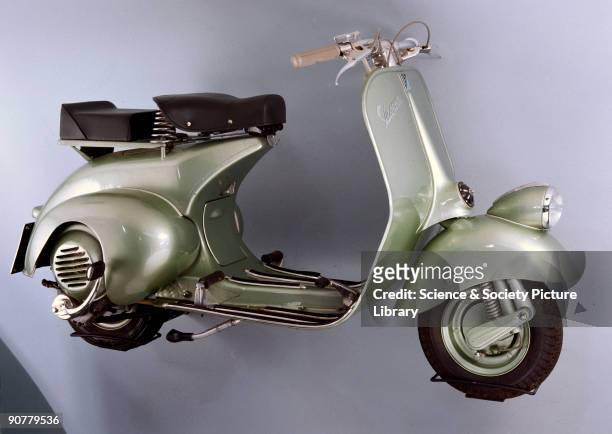 Intended for the Italian domestic market, the Vespa was first designed in 1946 by former aeronautical designer, Corradino D'Ascanio, at the request...