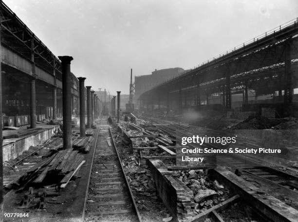 1926 NYC B&W photo of construction worker at 62nd & CPW 1926 NYC B&W photo of construction worker at 62nd & CPW