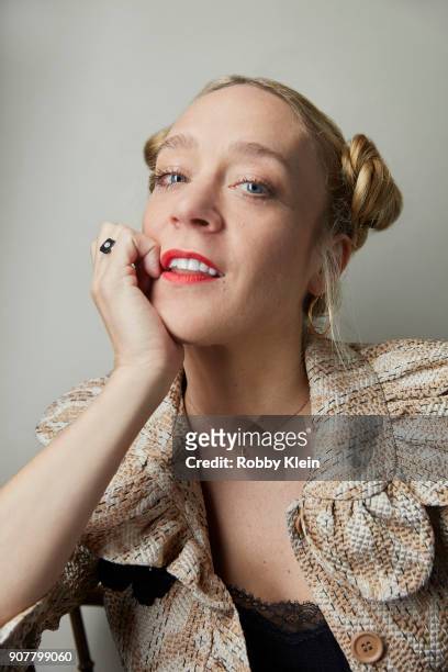 Chloe Sevigny from the film 'Lizzie' poses for a portrait at the YouTube x Getty Images Portrait Studio at 2018 Sundance Film Festival on January 19,...