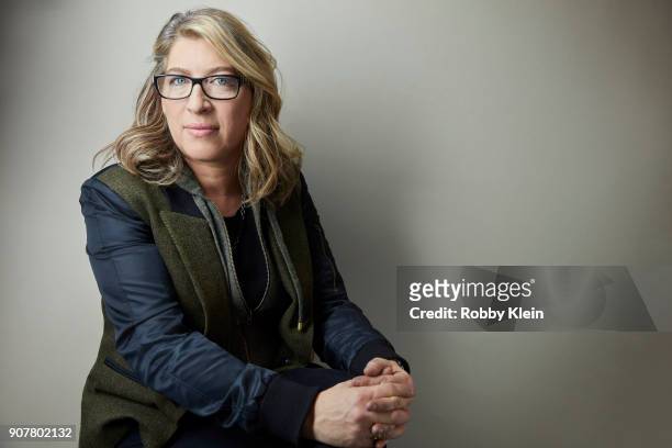 Director Lauren Greenfield from the film 'Generation Wealth' poses for a portrait at the YouTube x Getty Images Portrait Studio at 2018 Sundance Film...