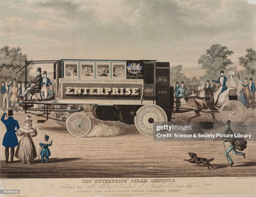 �The �Enterprise� Steam Omnibus�, 1833.