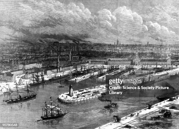 Plate taken from the �Illustrated London News� . Manchester was a leader in trade and industry in the early part of the nineteenth century, but by...